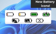 耗时 1.5 年开发，微软Win11电池图标现已支持红绿橙三色状态显示