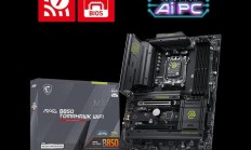 微星带来非 MAX 版 MAG B850 TOMAHAWK WIFI 主板，规格略有出入