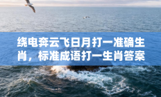 绕电奔云飞日月打一准确生肖，标准成语打一生肖答案解析!