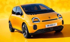雷诺全新纯电小车 Twingo 亮相：大眼萌车头，主打复古风